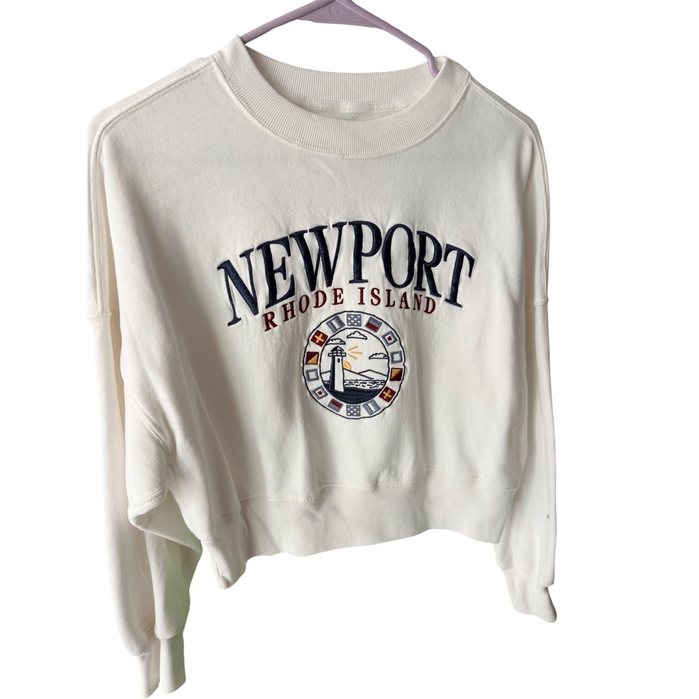 Abercrombie & Fitch Newport Rhode Island Graphic Sweatshirt Size XS